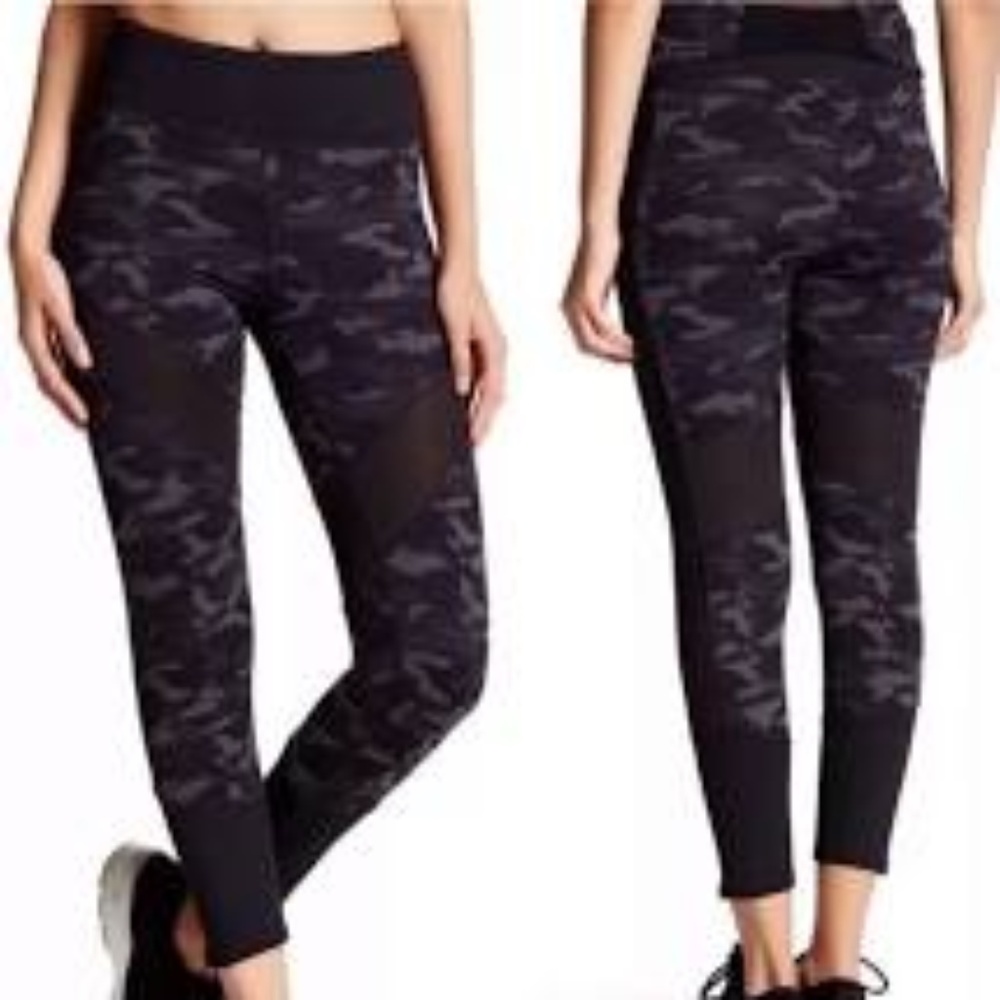Threads 4 Thought camo & mesh leggings